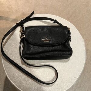 Kate Spade black crossbody/clutch excellent condition.
